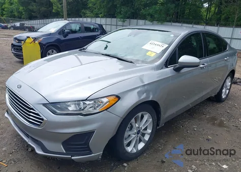 2020 Ford Fusion Se из США, поврежденный, VIN 3FA6P0HD5LR262877